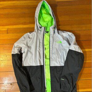 Mens NORTH FACE windbreaker/raincoat SZ Small Gray